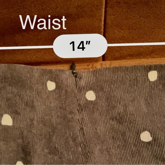 Entro Blue and White Skorts with Scalloped Hem - Picture 7 of 9